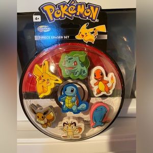 Pokémon erasers